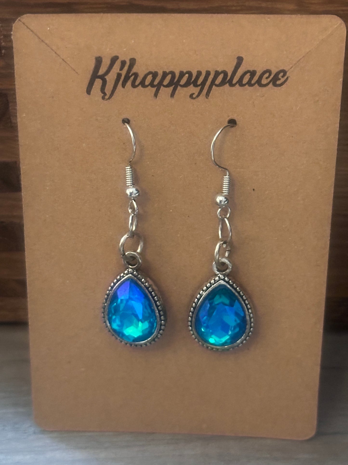 Blue Jewel Earrings