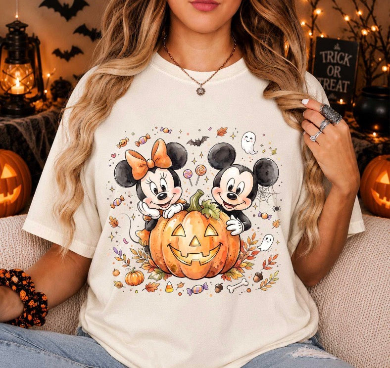 Minnie & Mickey Jack O’Lantern