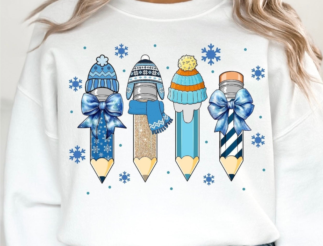 Winter Pencils