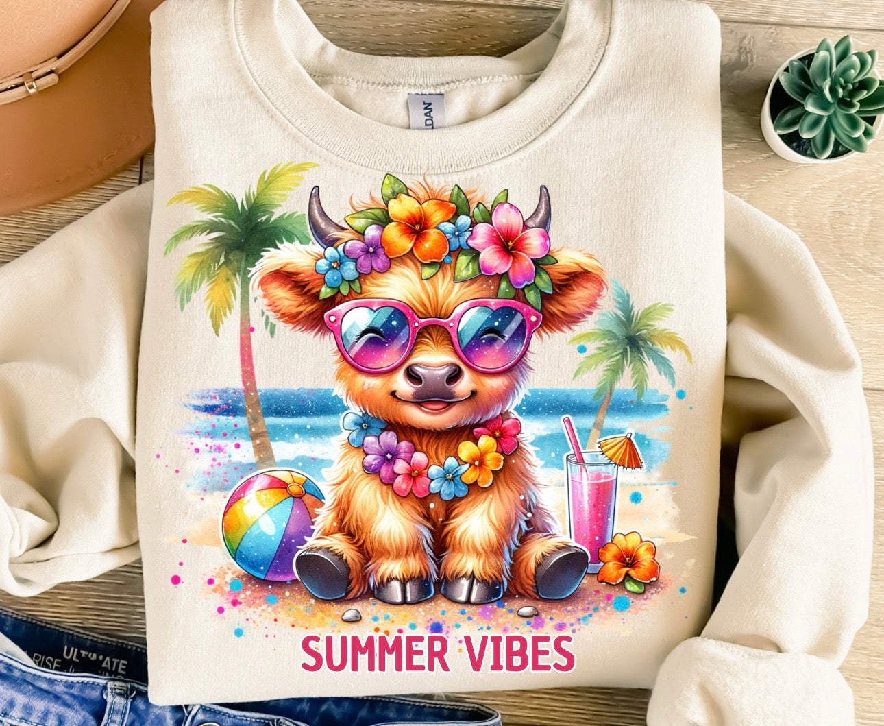 Cow Summer Vibes