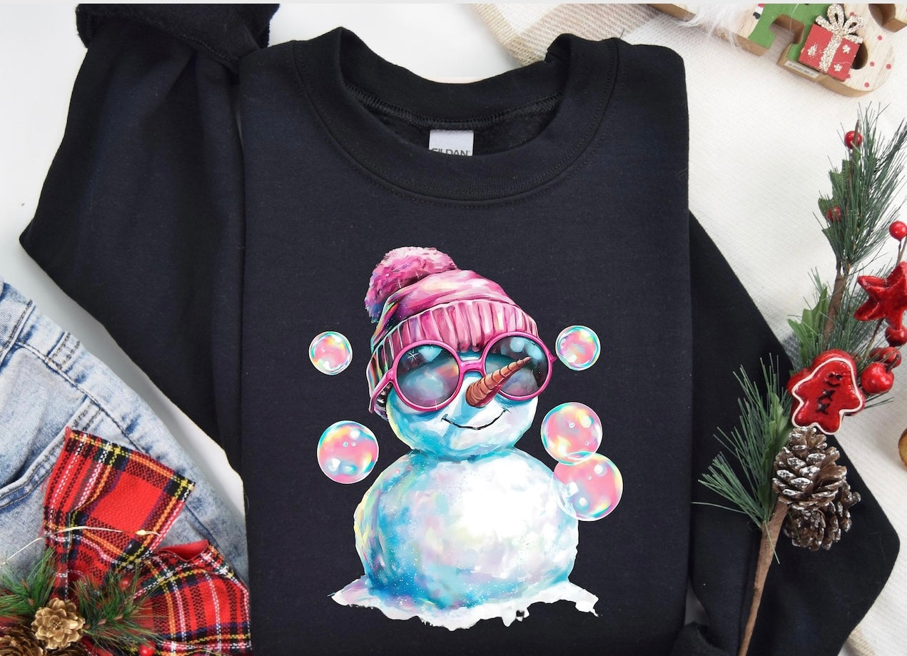 Bubble Snowman