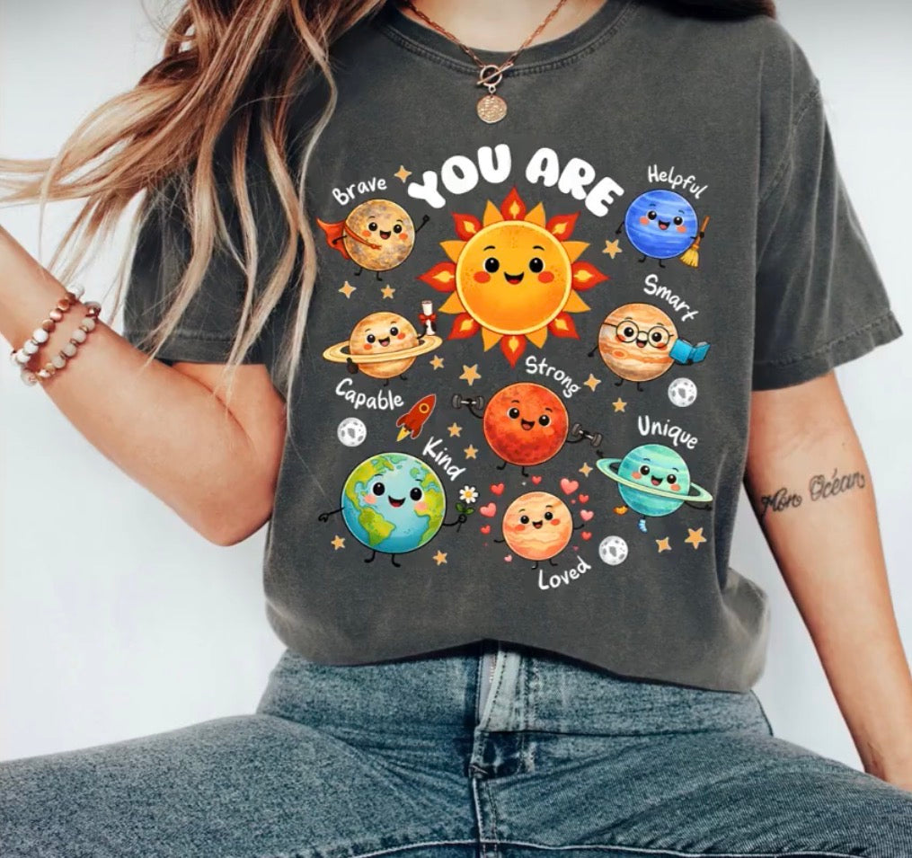 You are… solar system