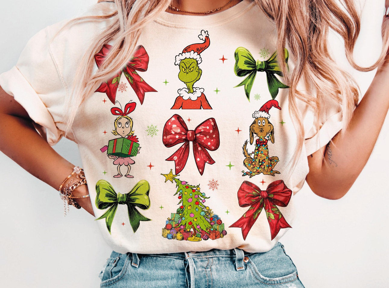 Coquette Bow Grinch