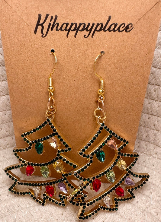 Christmas Tree Earrings