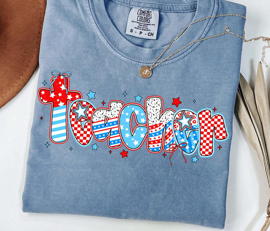 Red White Blue Teacher