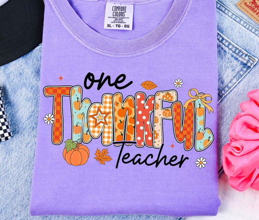 One Thankful Teacher