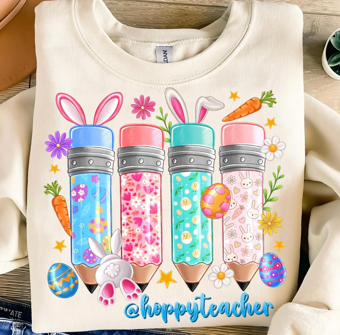 Hoppy Teacher Pencils
