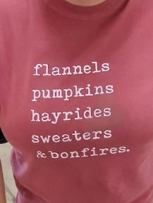 Flannels, Pumpkins…