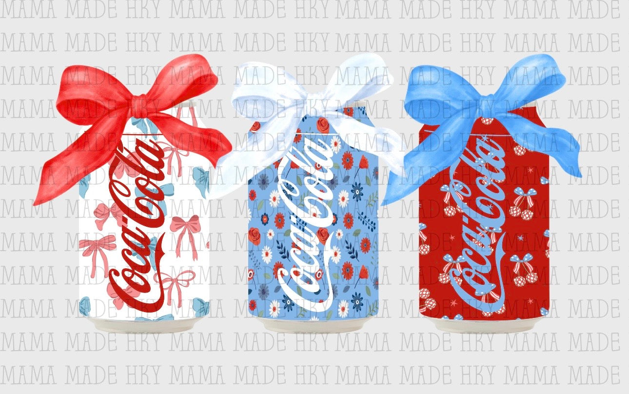 Red White & Blue Coke
