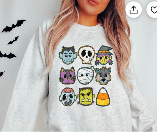 Halloween Tshirt/Crewneck