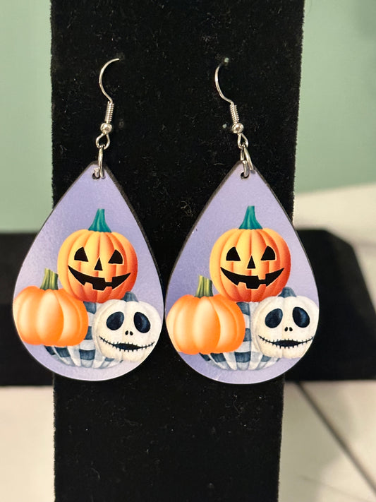 Jack-o-Lantern Earrings