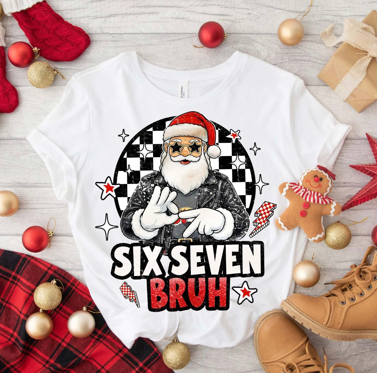 Santa 6 7 Bruh