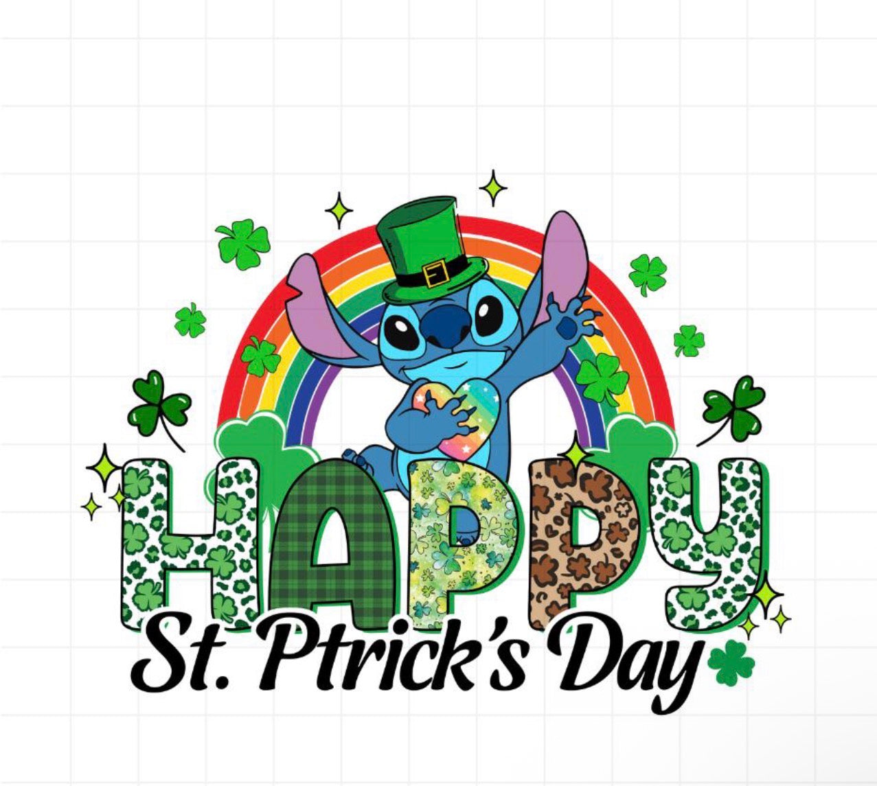 Happy St. Patrick’s Day Stitch
