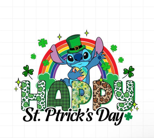 Happy St. Patrick’s Day Stitch