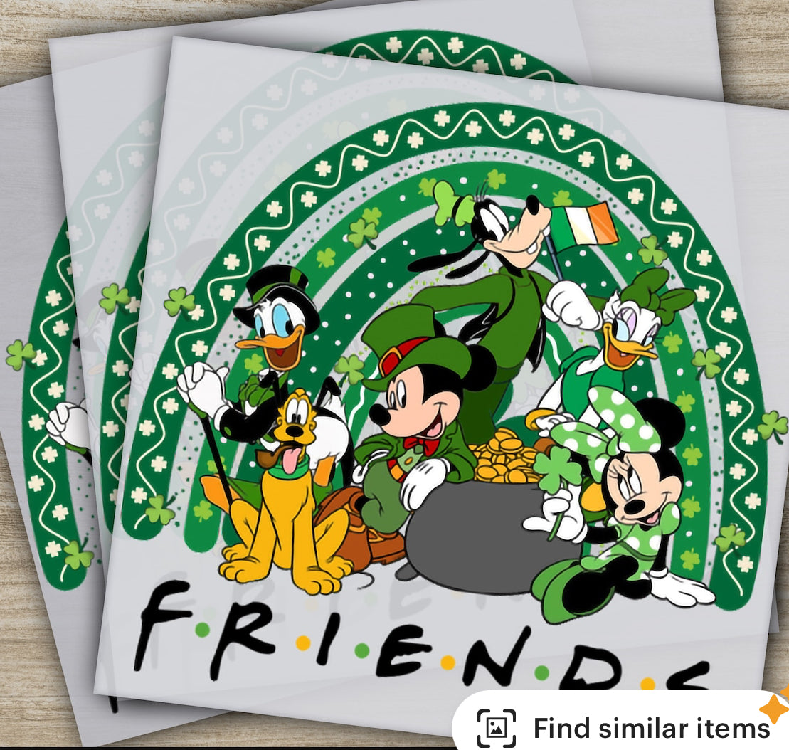 Mickey Friends St. Patrick’s Day