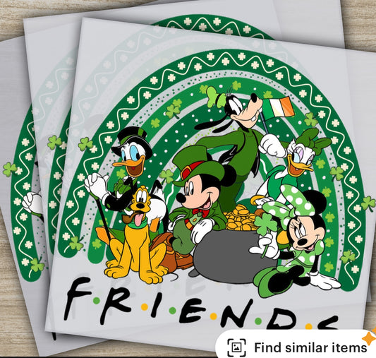 Mickey Friends St. Patrick’s Day