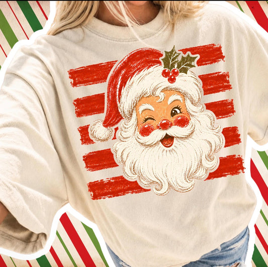 Stripped Santa