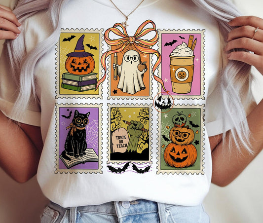 Retro Halloween Teacher