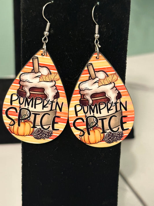 Pumpkin Spice Earrings