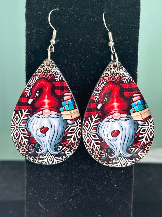 Christmas Gnome Earrings